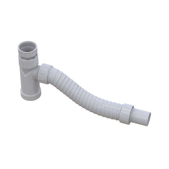 Slika Sifon za bide KRUTI 6/4″ ISAFLEX (230 200) – sa vodenim zaptivačem i gibljivim odvodom